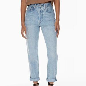 denim forum the bf high rise loose 28l